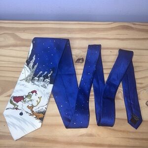 *2/$20* Dr. Suess's How the Grinch Stole Christmas Silk Tie Vintage